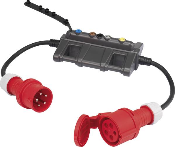 VOLTCRAFT DLA-3L 16 Messadapter CEE 16 A - CEE 16 A