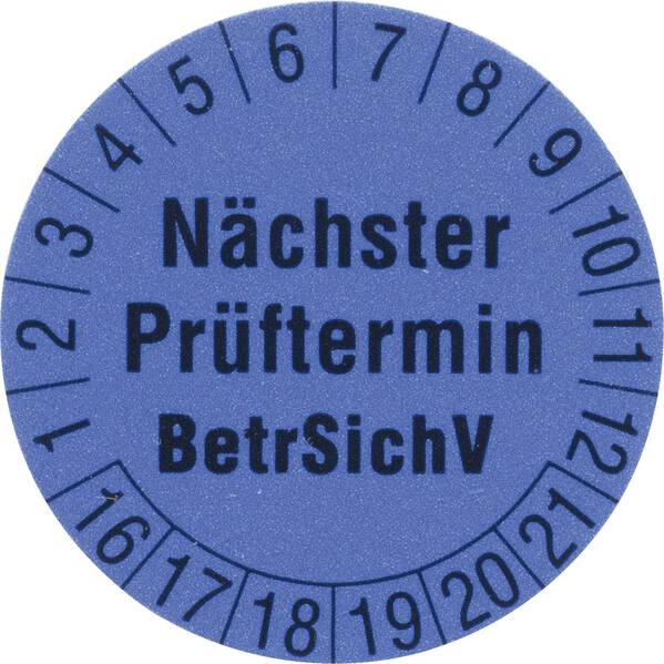 Beha Amprobe 2145963 1239D Prüfetiketten 1 St.