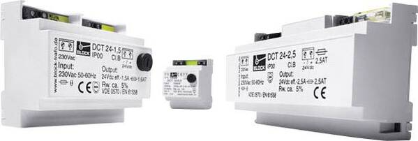 Block DCT 24-0,5 Ungeregelte Gleichstromversorgung 24 V/DC 0.50 A 12 W Anzahl Ausgänge:1 x Inhalt 1 St.