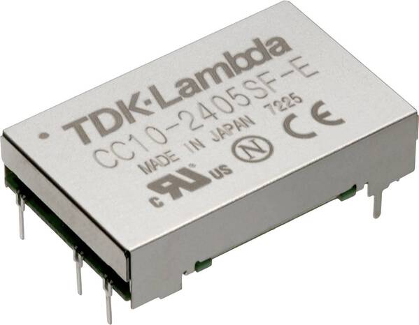 TDK-Lambda CC10-1212DF-E DC/DC-Wandler, Print 12 V/DC -12 V/DC, 12 V/DC, 15 V/DC 0.45 A 10 W Anzahl Ausgänge: 1 x Inhalt