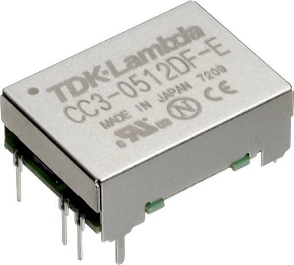 TDK-Lambda CC3-0512SF-E DC/DC-Wandler, Print 5 V/DC 12 V/DC, 15 V/DC 0.25 A 3 W Anzahl Ausgänge: 1 x Inhalt 1 St.