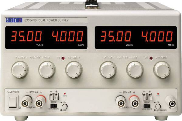 Aim TTi EX354RD Labornetzgerät, einstellbar 0 - 35 V/DC 0 - 4 A 280 W Anzahl Ausgänge 2 x