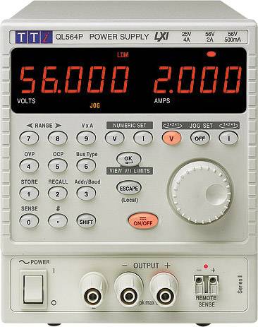 Aim TTi QL564P SII Labornetzgerät, einstellbar 0 - 56 V/DC 0 - 4 A 112 W Anzahl Ausgänge 1 x
