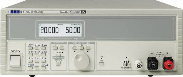 Aim TTi QPX1200SP Labornetzgerät, einstellbar 0 - 60 V/DC 0 - 50 A 1200 W LAN, LXI, RS-232, USB, Analog Anzahl Ausgäng