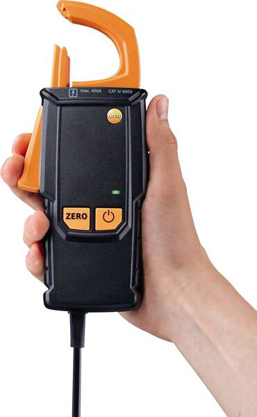 testo 0590 0003 Stromzangenadapter Messbereich A/AC (Bereich): 0 - 400 A Messbereich A/DC (Bereich): 0 - 400 A