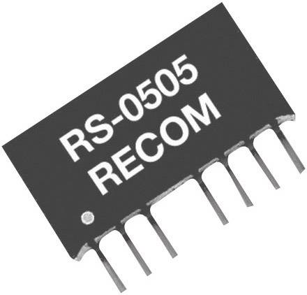 RECOM RS-243.3S DC/DC-Wandler, Print 24 V/DC 3.3 V/DC 600 mA 2 W Anzahl Ausgänge: 1 x Inhalt 1 St.