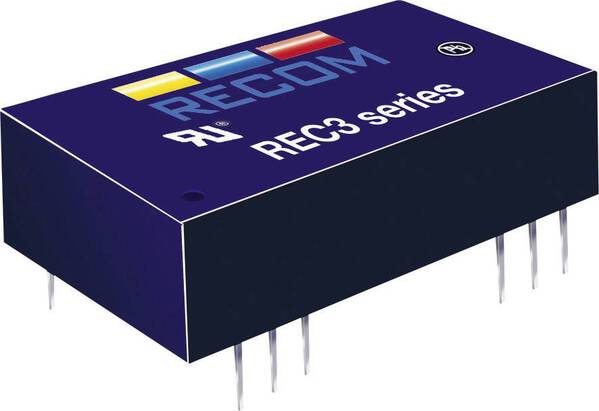 RECOM REC3-0515DR/H1 DC/DC-Wandler, Print 5 V/DC 15 V/DC, -15 V/DC 100 mA 3 W Anzahl Ausgänge: 2 x Inhalt 1 St.