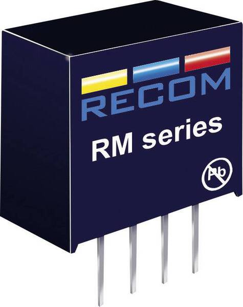 RECOM RM-053.3S DC/DC-Wandler, Print 5 V/DC 3.3 V/DC 76 mA 0.25 W Anzahl Ausgänge: 1 x Inhalt 1 St.