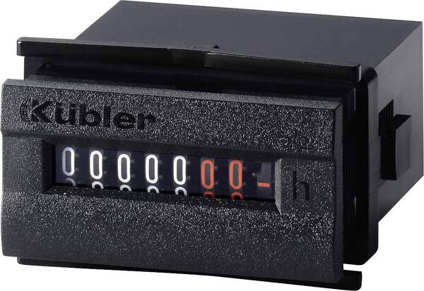 Kübler Automation 193157 3,245,201,071 H37.5 Betriebstundenzähler/Zeitzähler mit DIN-Abmessungen, 48x24, 20-30VAC/50Hz