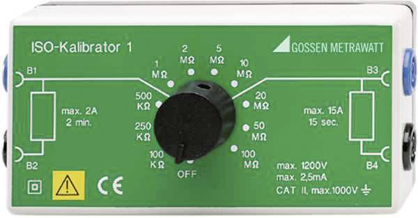 Gossen Metrawatt ISO-Kalibrator 1 Messwiderstand (L x B x H) 53 x 122 x 60 mm 1 St.
