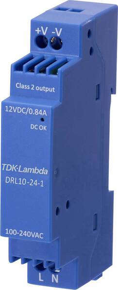 TDK-Lambda DRL10-12-1 Hutschienen-Netzteil (DIN-Rail) 12 V 0.84 A 10.08 W Inhalt 1 St.