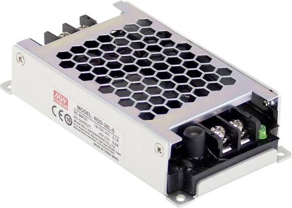 Mean Well RSD-30G-24 DC/DC-Wandler 12 V/DC, 24 V/DC, 36 V/DC - 24 V/DC/1.25 A 30 W