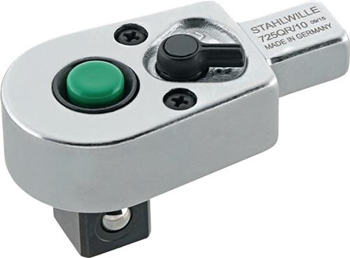 STAHLWILLE Einsteck-Hebel-Umschaltknarre 725QR/10 1/2 Zoll 9x12mm CR-A-STA STAHLWILLE