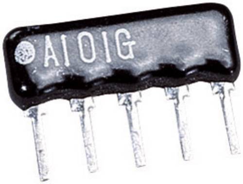Yageo RNL05AGB-1K RNL05AGB-1K Widerstandsnetzwerk 1 kΩ radial bedrahtet SIP-4+1 0.125 W 1 St.