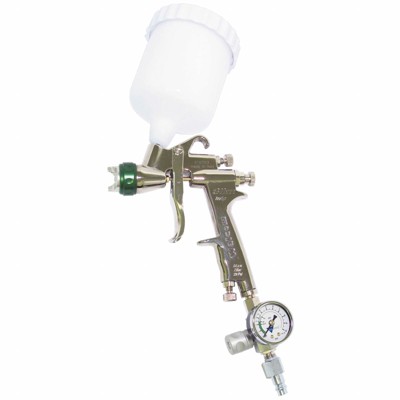 ELMAG - Druckluft-Farbspritzpistole SLIM S HVLP, nebelarm, Set mit Düsensatz ø1,9mm