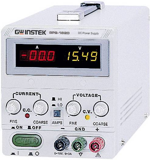 GW Instek SPS-1230 Labornetzgerät, einstellbar 0 - 12 V/DC 0 - 30 A 360 W Remote Anzahl Ausgänge 1 x