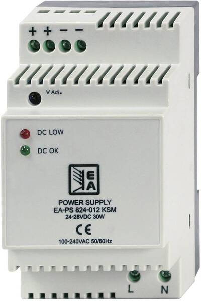 EA Elektro Automatik EA-PS 812-022 KSM Hutschienen-Netzteil (DIN-Rail) 2.2 A 30 W Anzahl Ausgänge:1 x Inhalt 1 St.