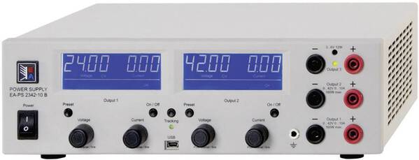 EA Elektro Automatik PS 2342-10B Triple Labornetzgerät, einstellbar 0 - 42 V/DC 0 - 10 A 332 W USB fernsteuerbar Anzahl