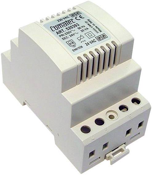 Comatec TBD202024P Hutschienen-Netzteil (DIN-Rail) 24 V/AC 0.83 A 20 VA Inhalt 1 St.
