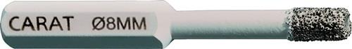 CARAT Fliesenbohrer D.8mm 35mm 6-kant-Aufnahme CARAT