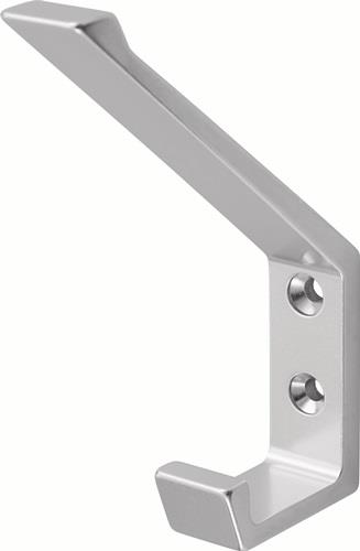 HERMETA Huthaken 0138 einfach A.76mm Alu.silberf.elox.H.105mm HERMETA