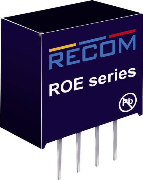 RECOM ROE-0505S DC/DC-Wandler, Print 5 V/DC 5 V/DC 200 mA 1 W Anzahl Ausgänge: 1 x Inhalt 1 St.