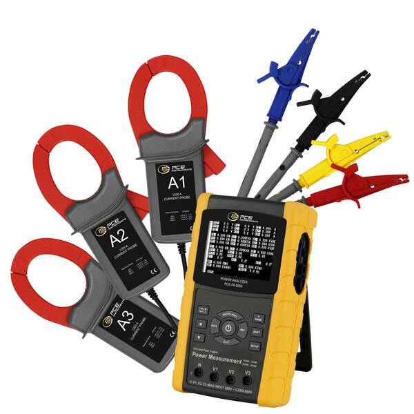 PCE Instruments PCE-PA 8000 Netz-Analysegerät