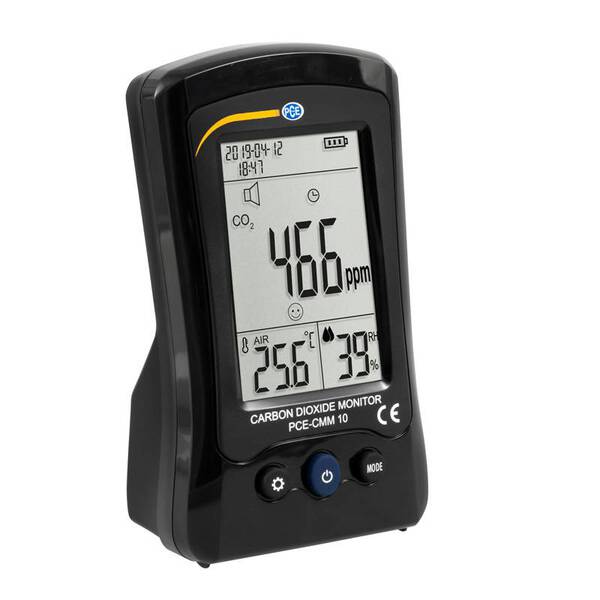 Kohlendioxid-Messgerät PCE Instruments PCE-CMM 10 Temperatur, Luftfeuchtigkeit, CO2