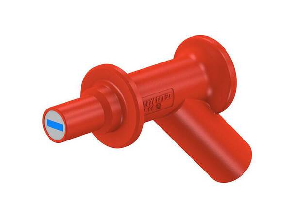 Stäubli XMA-7 Sicherheits-Prüfspitze Steckanschluss 4 mm CAT III 1000 V Rot 1 St.