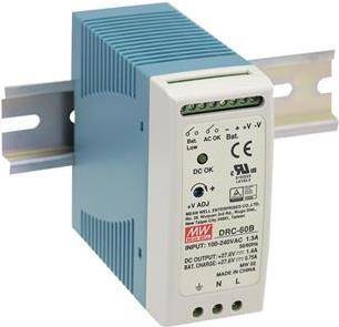 Mean Well DRC-60A Hutschienen-Netzteil (DIN-Rail) 13.8 V/DC 2.8 A 59 W Anzahl Ausgänge:2 x Inhalt 1 St.