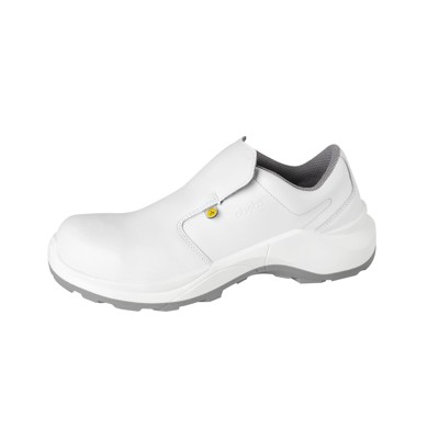 ABEBA® - Sicherheits-Slipper Food Trax 02-0012860 S3 SRC ESD Unisex, weiß, Größe 48