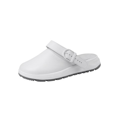 ABEBA® - Clog Active 02-0087021 OB SRC Unisex, weiß, Größe 42