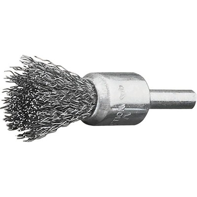 LESSMANN® - Pinselbürste 23 x 25/68mm, Edelstahldraht gewellt ø0,3mm