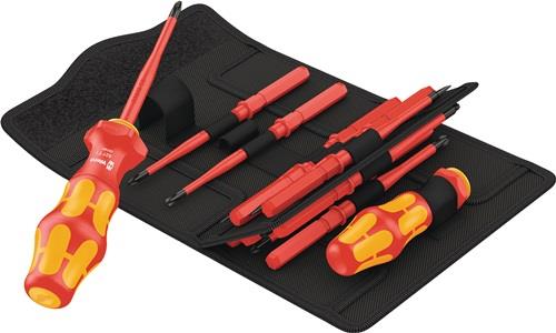 WERA Schraubendrehersatz KK Turbo i 1 16-tlg.m.Wechselkl.VDE isol.WERA