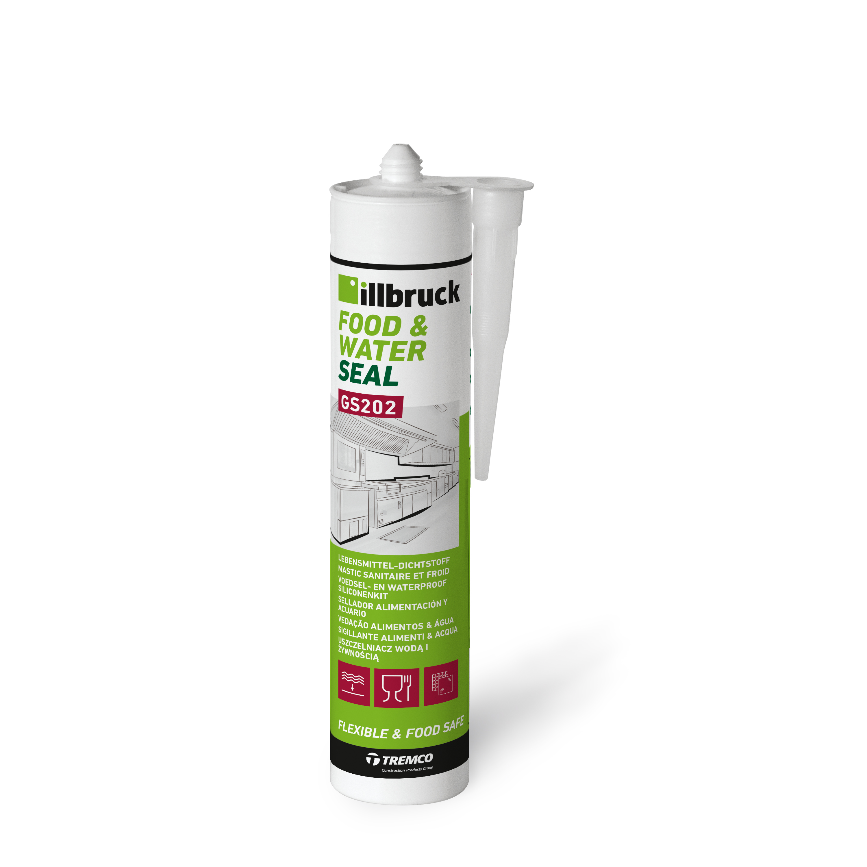 ILLBRUCK GS202 Lebensmittel-Silikon