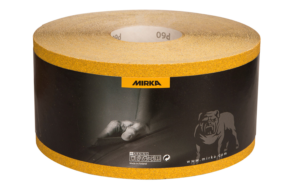 MIRKA GOLD 115mm x 50m Rolle P60