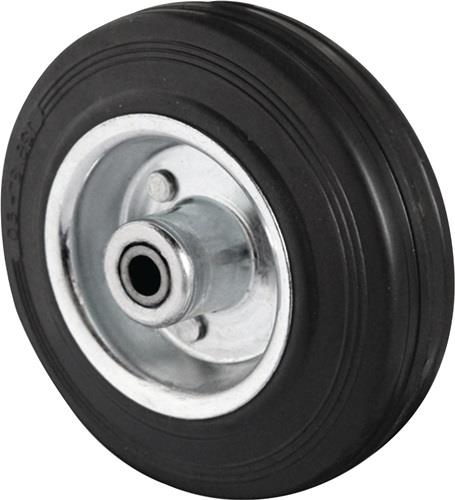 Ersatzrad D.200mm Trgf.205kg VG schwarz Achs-D.20mm Nabenl.59mm PROMAT
