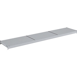 Zusatzebene mit Stahlböden, verzinkt, BxT 2250 x 500 mm, Fachlast 350 kg.
