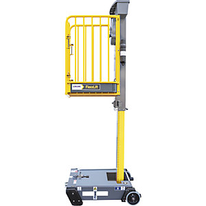 Personenlift FlexxLift, manueller Hub, Arbeitshöhe 3,5 m.