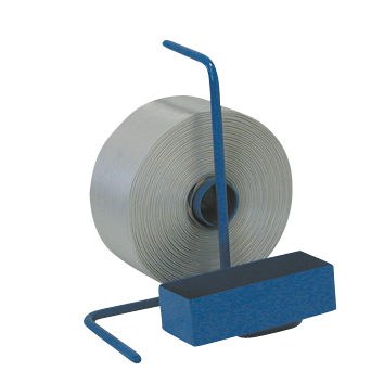 Abroller für Polyester-Umreifungsband mit 76 mm Kern
